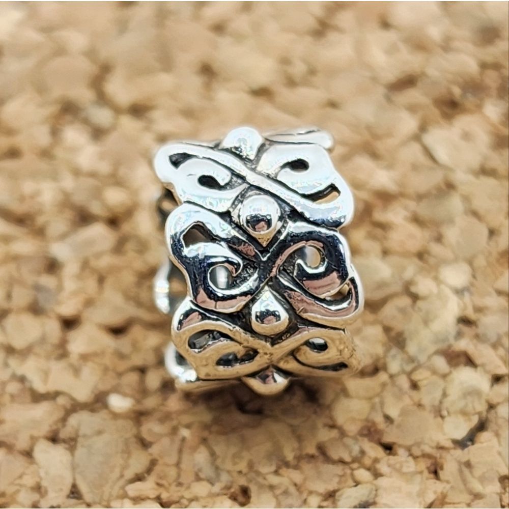 HEART TO HEART 925 STERLING SILVER CHARM FOR PANDORA BRACELETS